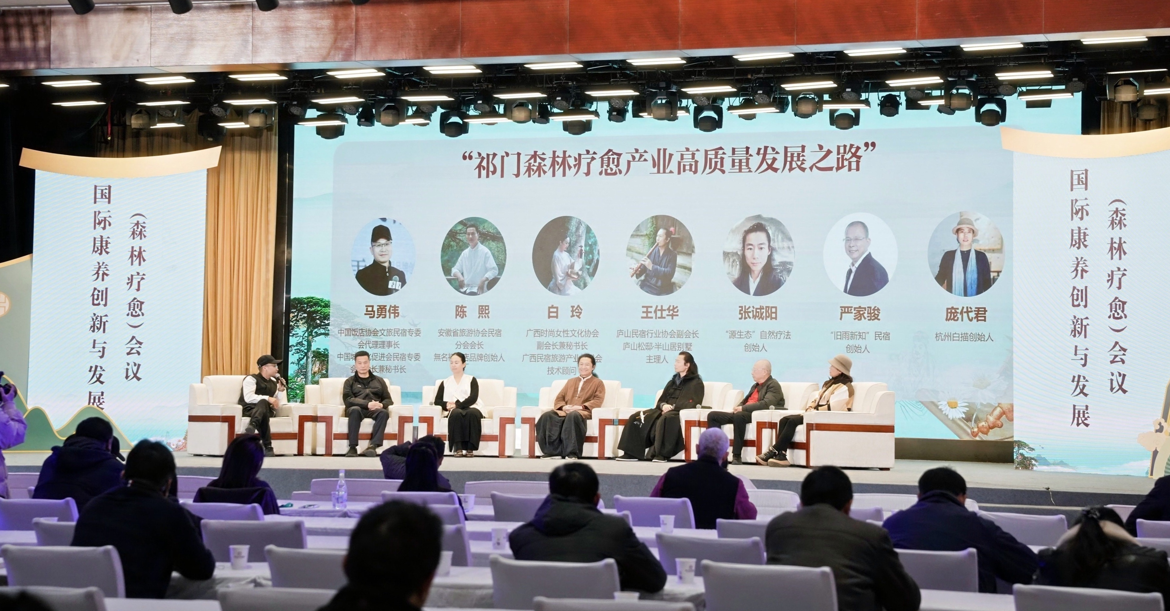 青阳子出席第四届国际康养创新与发展大会